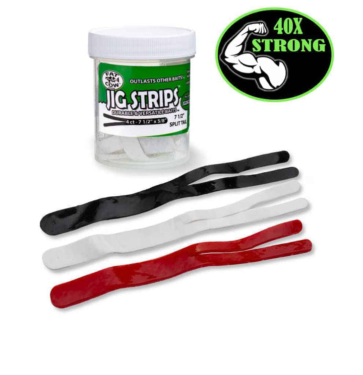 Jig Strips Split Tail 7 1/2″