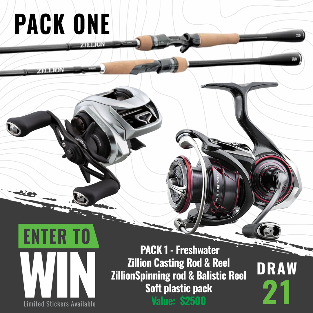 CHASIN TIDES TACKLE STICKER DRAW #21