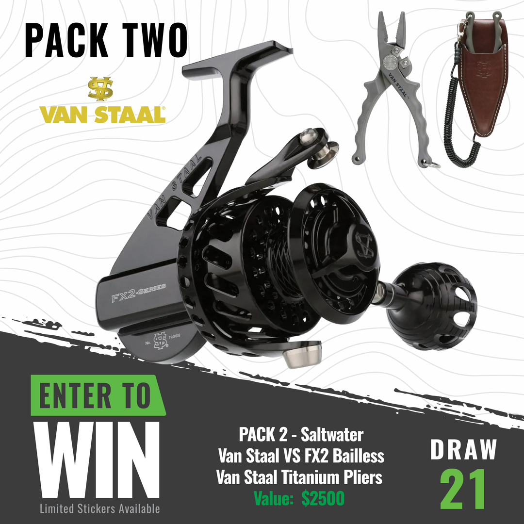 CHASIN TIDES TACKLE STICKER DRAW #21