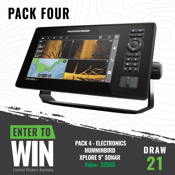 CHASIN TIDES TACKLE STICKER DRAW #21