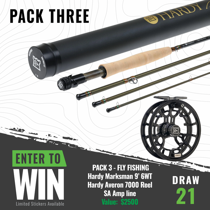 CHASIN TIDES TACKLE STICKER DRAW #21