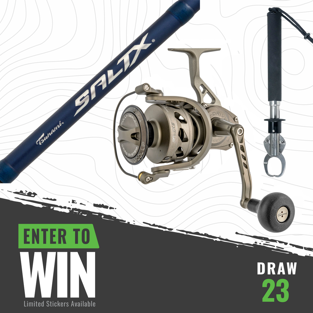 CHASIN TIDES TACKLE STICKER DRAW #23