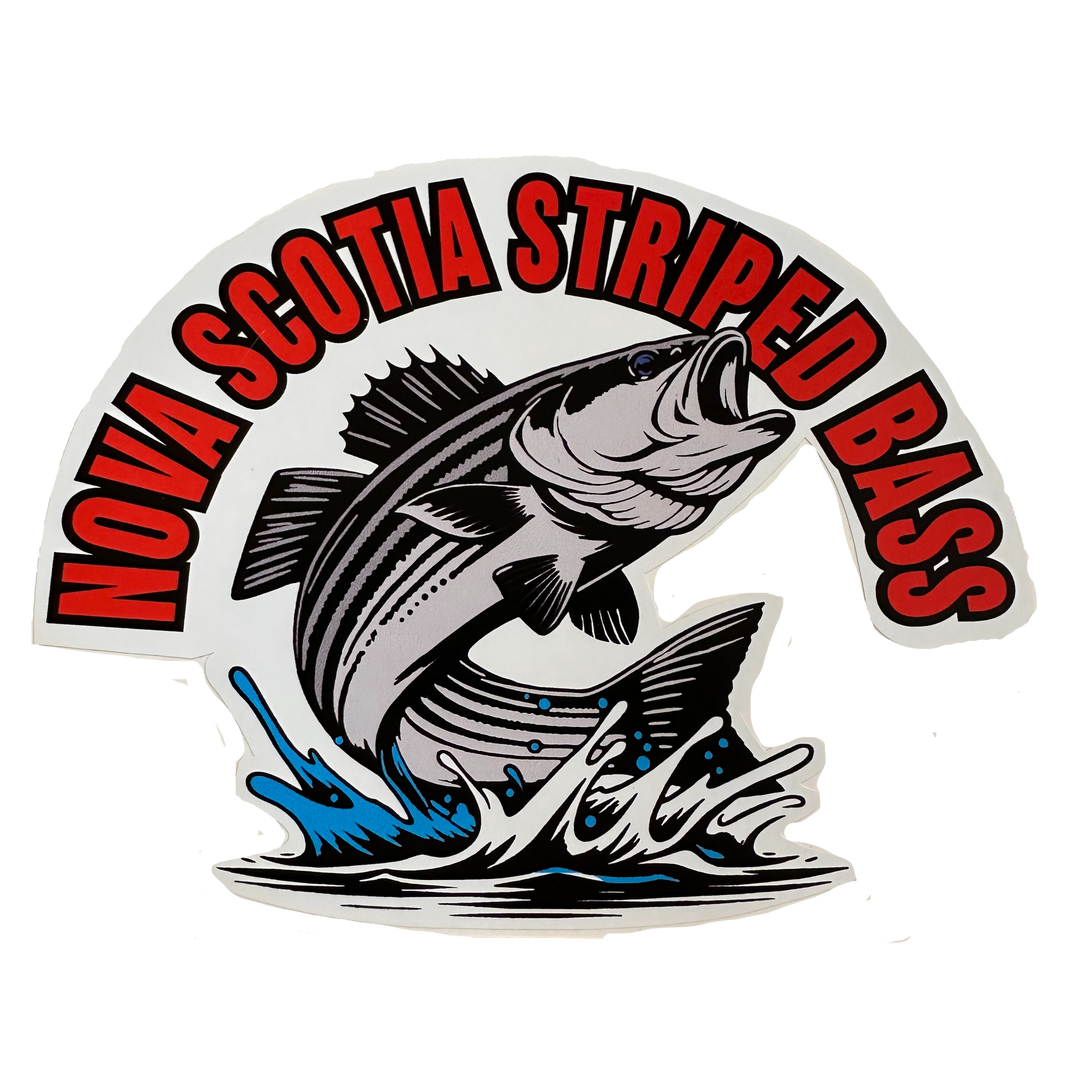 Nova Scotia Striped Bass Sticker