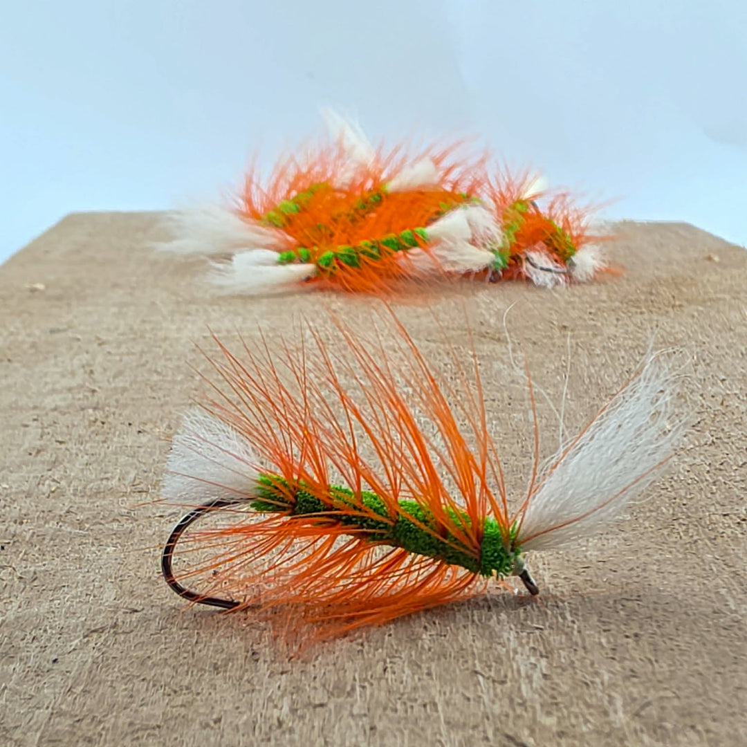 DIRTY | Green/Orange Hackle