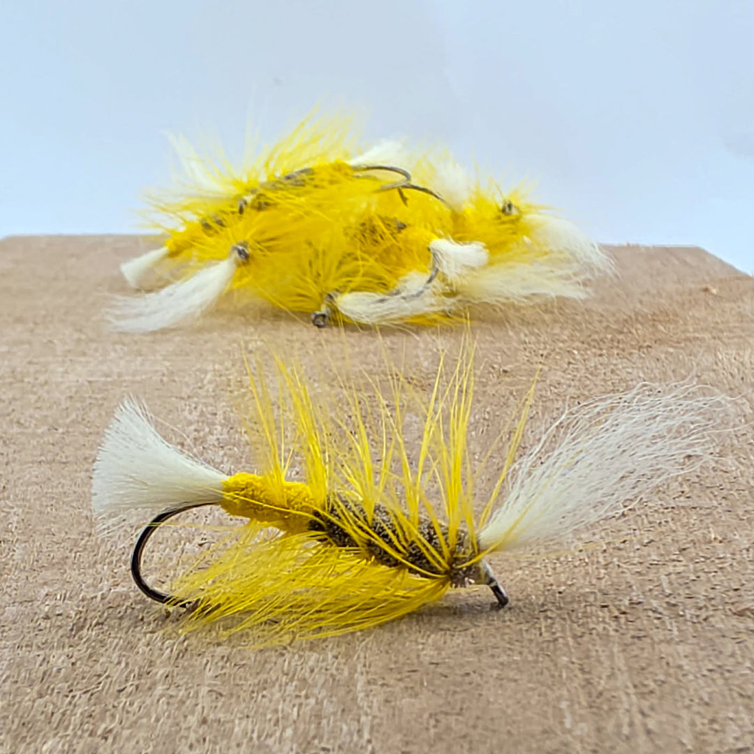 DIRTY | Natural/Yellow Butt/Yellow Hackle