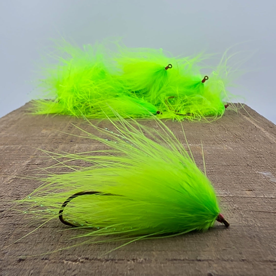 Green Slime Marabou Streamer