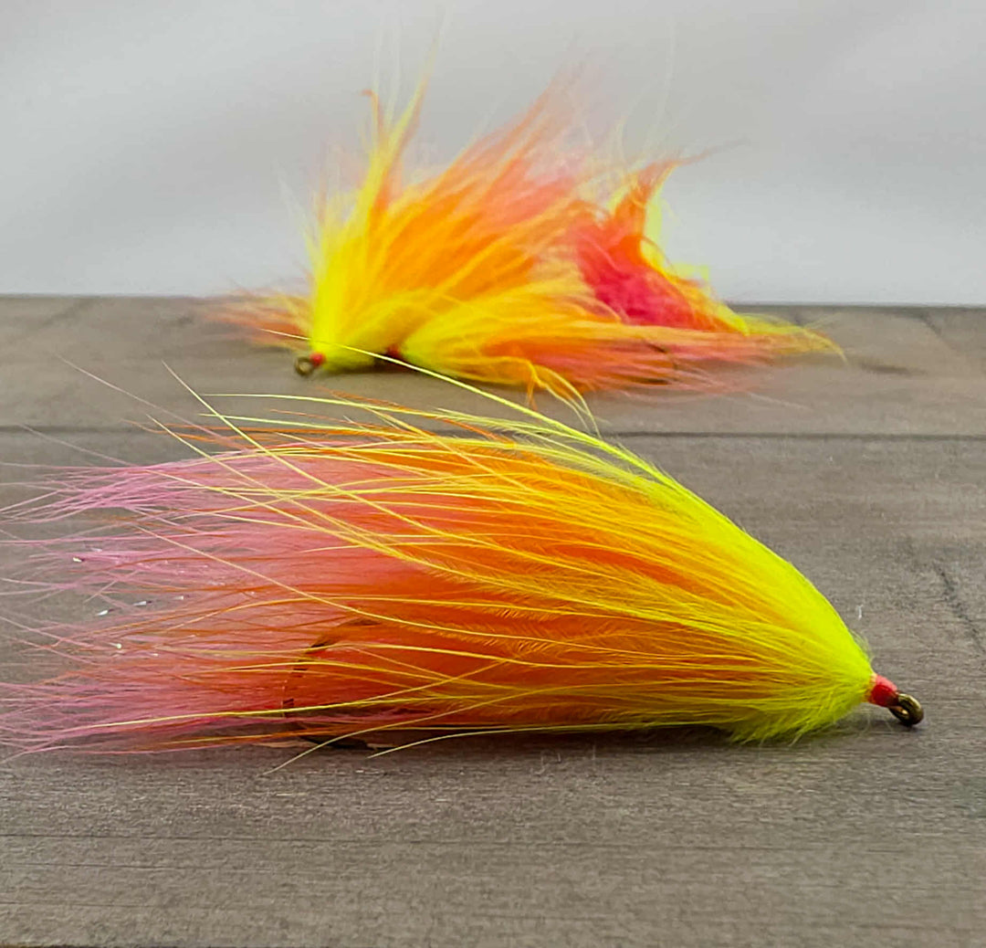 Canary Marabou Streamer