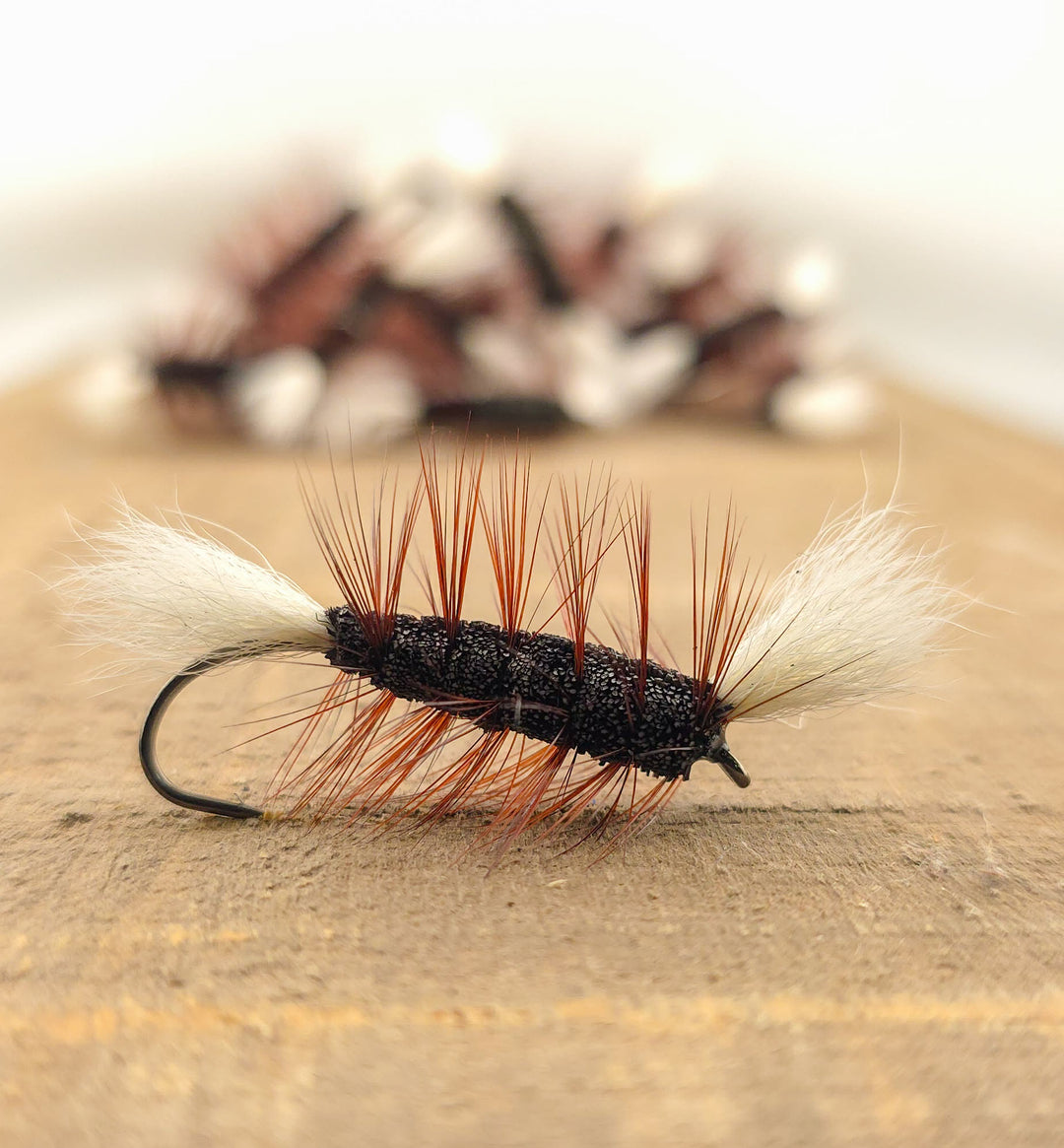 Black - Brown Hackle