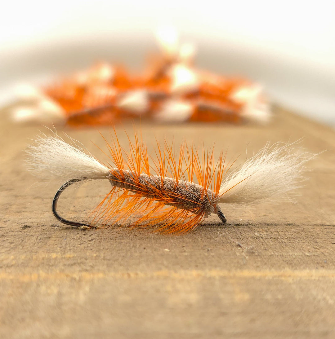 Natural - Orange Hackle