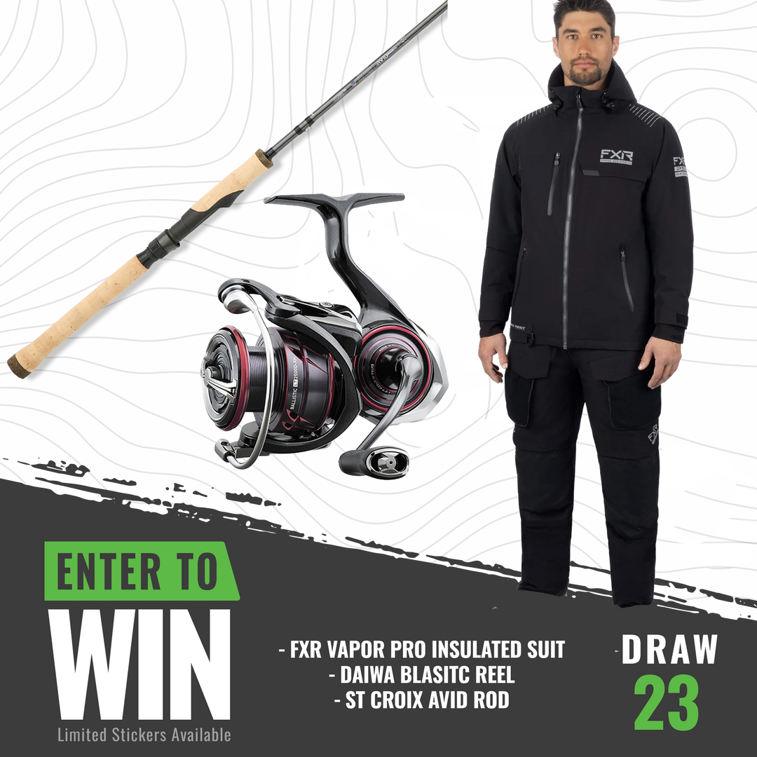 CHASIN TIDES TACKLE STICKER DRAW #23