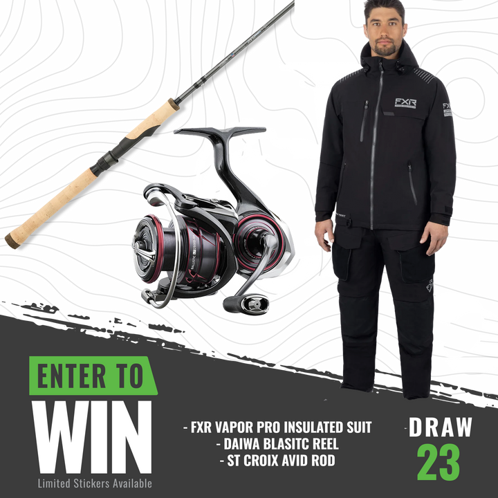 CHASIN TIDES TACKLE STICKER DRAW #23