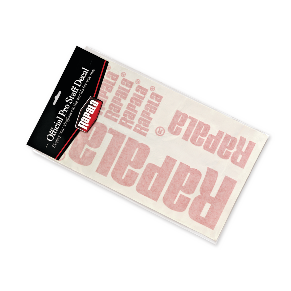 PRO STAFF DECALS BULK