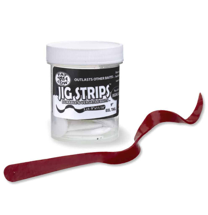 Jig Strips Eel Tail 9″