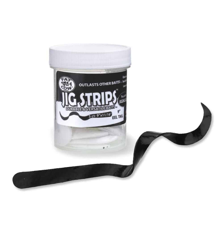 Jig Strips Eel Tail 9″