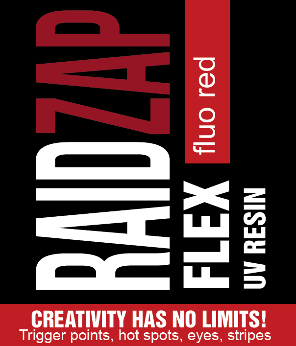 RAID ZAP COLORED RESINS - 15ml